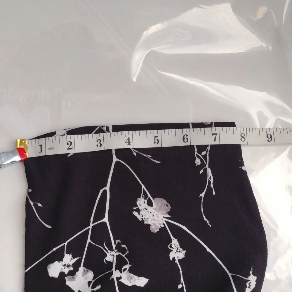 Rag And Bone  Black and White  Floral Jumpsuit 10